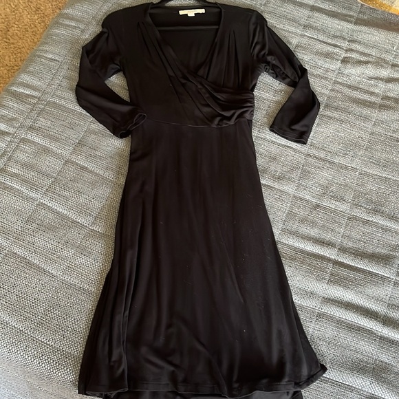 Boden Black Wrap Dress - Picture 1 of 5